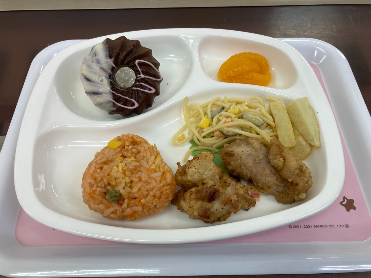 ドーナツ誕生会メニュー