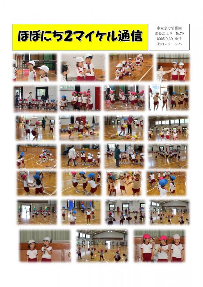 PDF画像：マイケル通信 79の様子